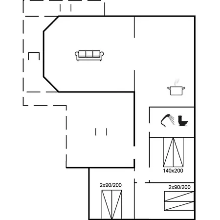 Prázdninový dům Gudni - 250m From The Sea By Interhome *
